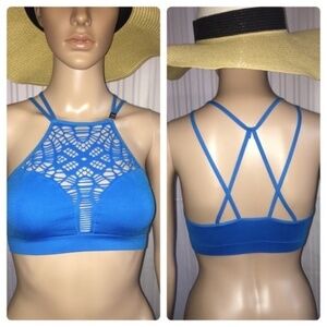 LAST TWO!!! New VS High Neck Cut Out Bralette